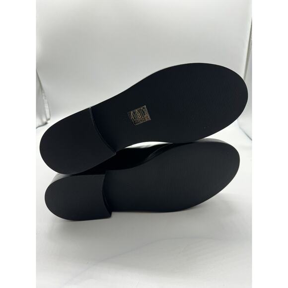 NWB J. Crew Black Italian Leather Rib-Cuff Chelsea Ankle Boots Pull On Shoes 9.5 - Picture 8 of 10